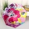 1 шт. Автоматический складной зонт My Little Pony Дружба Легкая конструкция, Самооткрывающийся/Закрывающийся, Прочный ветрозащитный дорожный зонт a0826029