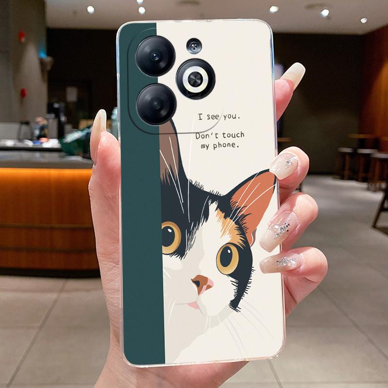 Чехол Для infinix Smart 8/Smart 8 Pro Роскошный Дракон Милый Крутой Мальчики Девочки Мягкий силикон Чехол для телефона Задняя крышка Прозрачный корпус