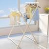 NAYIV Floor-Standing Clothes Drying Rack for Indoor and Outdoor Use, Simple Foldable Design, Space-Saving, Multifunctional, Compact Clothes Drying Rac