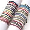 1Pcs Bohemian Ethnic Ribbon Handwoven Bracelet