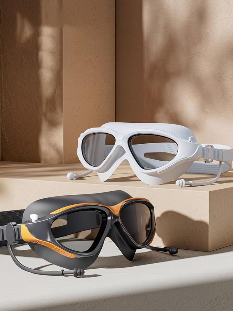 Professional Adult Anti-fog UV Protection Lens Men Women Swimming Goggles Waterproof Adjustable Silicone Swim Glasses In Pool