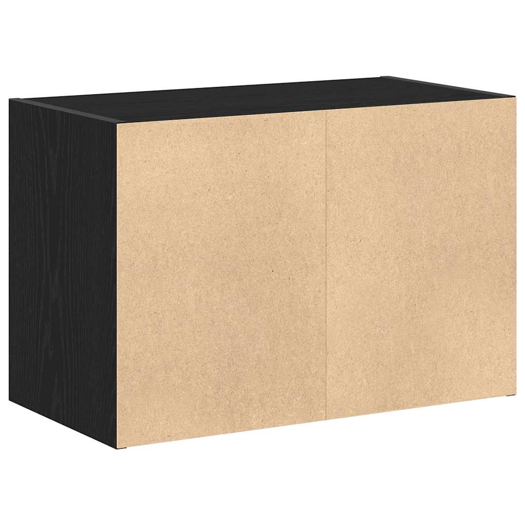 Vidaxl Szafka Z 2 Szufladami, Czarne, 60X31X40 Cm
