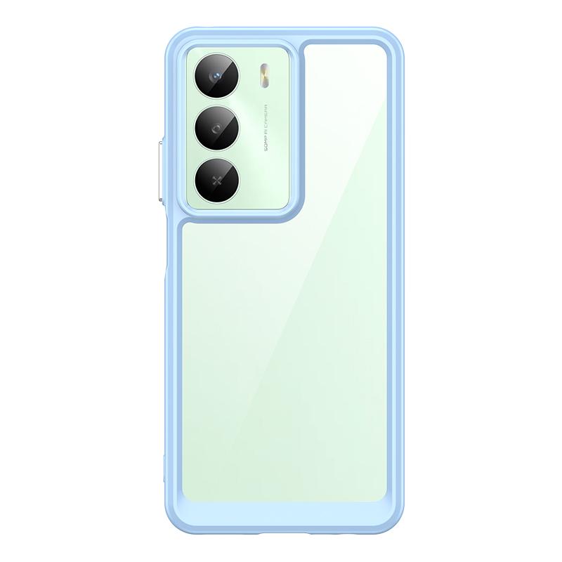 Transparent Phone Case For Realme 14x Case Anti-knock Silicone Colorful Clear Back Cover Realme 14x Case For Realme 14x Global