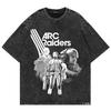 Винтажная стираная хлопковая футболка ARC Raiders для мужчин/женщин