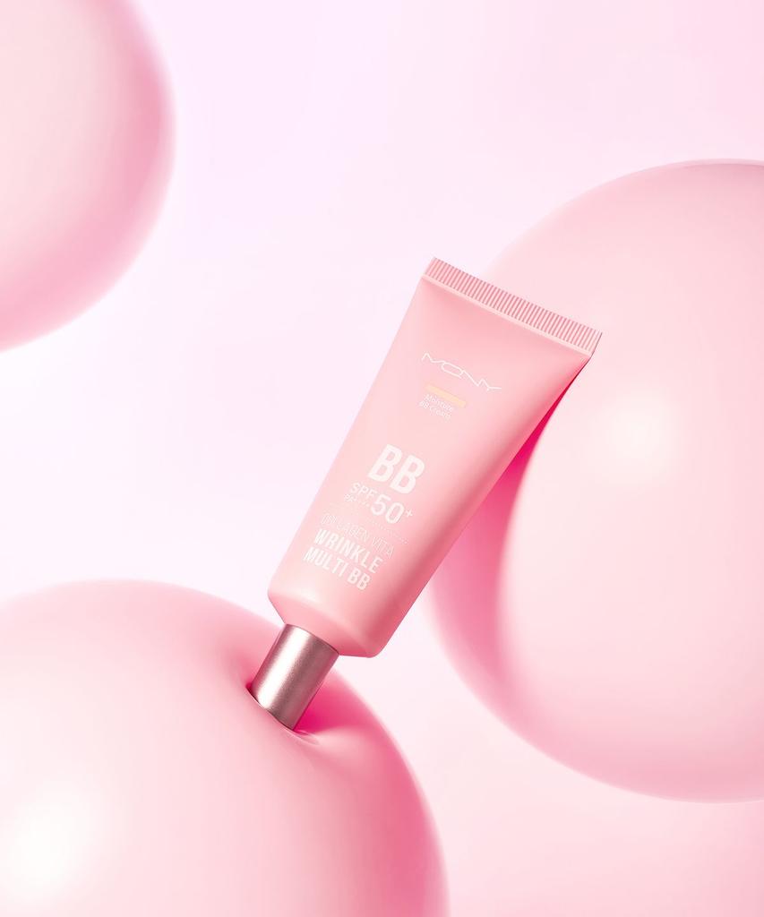 Rose PDRN Radiance BB Cream / Hyaluronic Acid Collagen Moisture Essence / Crinkle-free Blemish Coverage BB Cream Sun BB