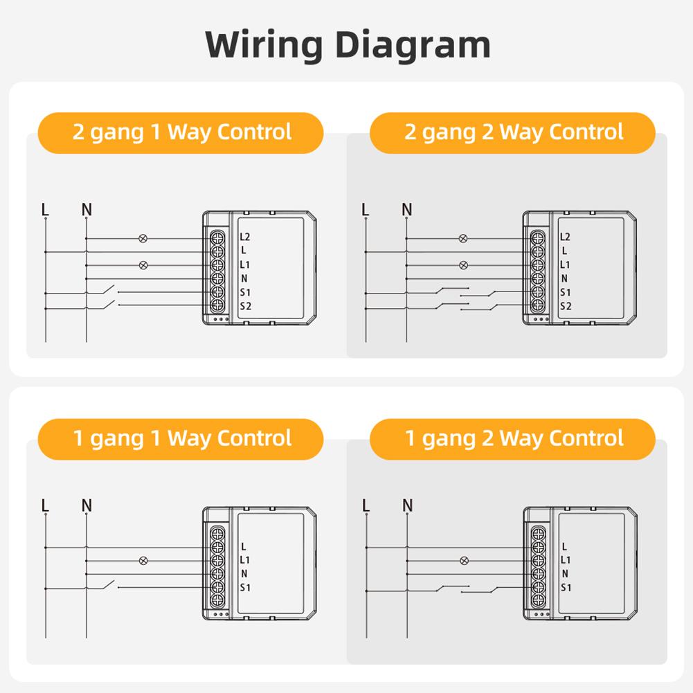 Модуль умного диммерного выключателя WiFi ZigBee, дистанционное управление через приложение, 1/2 клавишный диммерный модуль выключателя света, диммируемый выключатель для светодиодных ламп