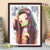 5D DIY Алмазная картина Милые персонажи аниме Картина Набор для вышивки крестом Мозаика Алмазная вышивка Роза Полный круглый/квадратный дрель Украшение дома