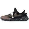 Оригинальные Yeezy Boost 350 V2 Змеиный Потертый Удобные Нескользящие Низкие Повседневные Кроссовки Унисекс Черный Коричневый HQ4540(Team679-LM)