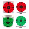 About 120 Pcs 7.5cm Red Green Adhesive Shooting Targets Bow Arrow Darts Targeting Paper Target Sticker