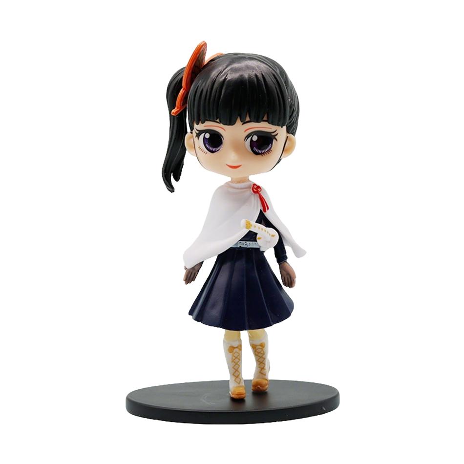 Новое аниме 13 см, фигурка убийцы демонов Nezuko Tanjirou Zenitsu Inosuke Kyoujurou Giyuu Kawaii Qposket, модель из ПВХ, игрушки, подарок для детей