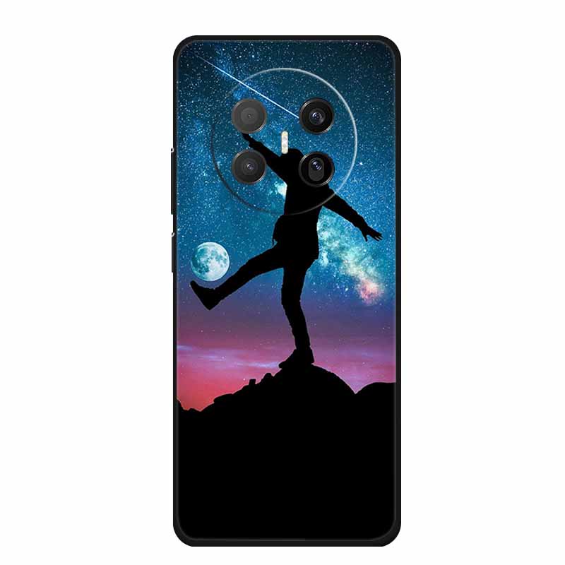 Чехол для телефона Huawei Mate 70 Air Задняя крышка Ударопрочный Черный Силикон Мягкий ТПУ Чехол-бампер Для Huawei Mate70 Air Чехол Funda Para