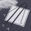Sexy Off-the-shoulder Metal Bra Straps Removable Bra Straps Replacement  Tops