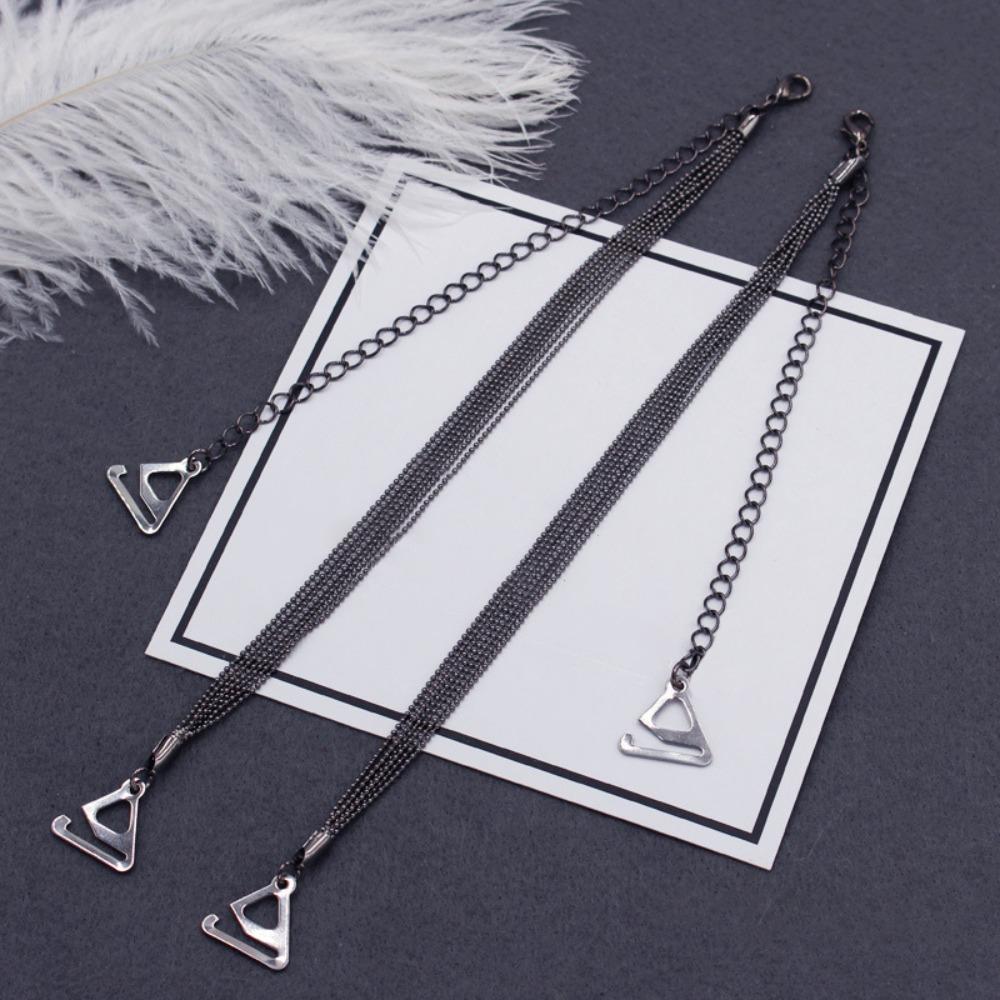 Sexy Off-the-shoulder Metal Bra Straps Removable Bra Straps Replacement Tops