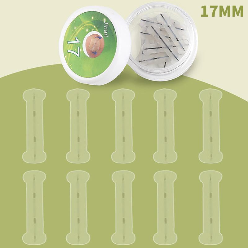 10 шт., коррекция вросшего ногтя, выпрямляющий зажим для педикюра