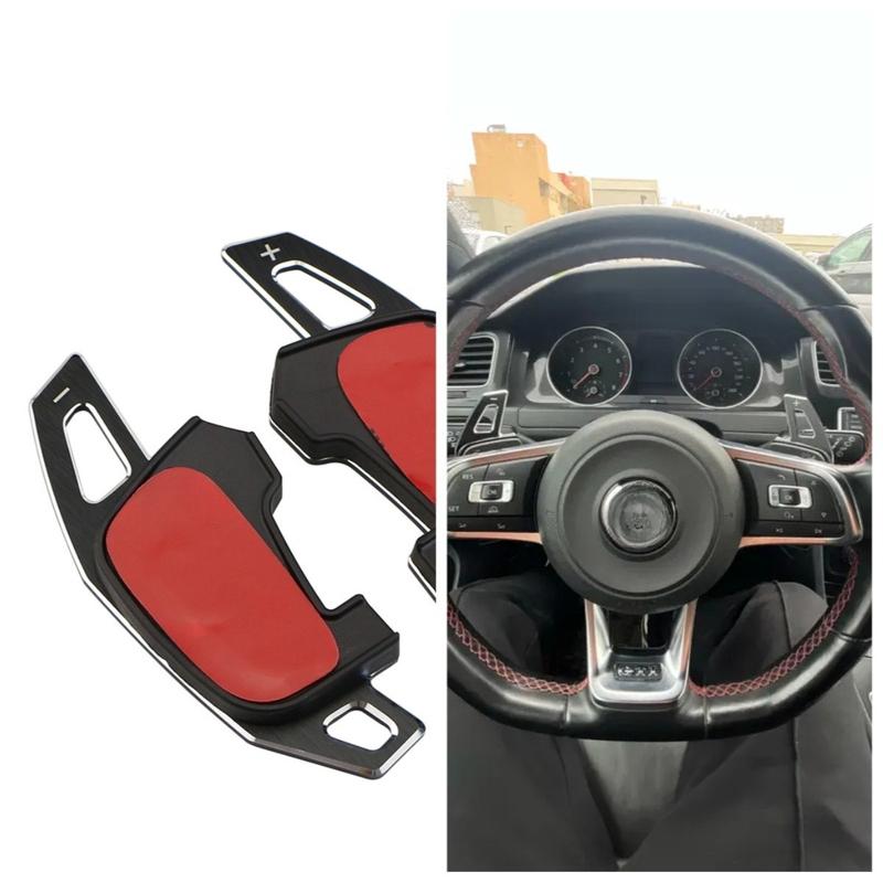 Подрулевые лепестки переключения передач для Volkswagen VW GOLF GTI R GTD GTE MK7 7 POLO GTI Scirocco Tiguan Rline PASSAT T-ROC