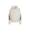 adidas Мужская толстовка Originals кремово-белая велюровая на молнии с капюшоном H47895