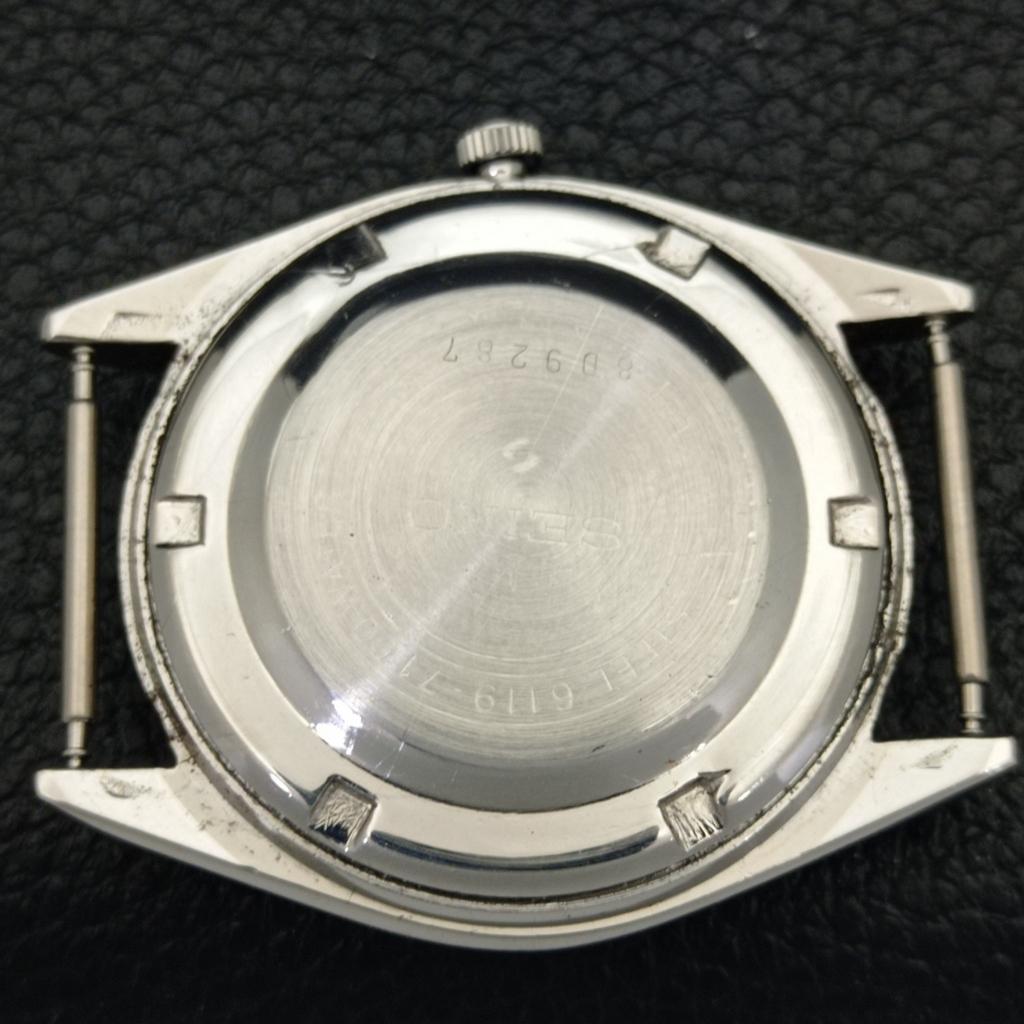 Б/У винтажные мужские часы SEIKO 5 AUTOMATIC 6119C из Японии с черным циферблатом a433861-2 R119-a433861