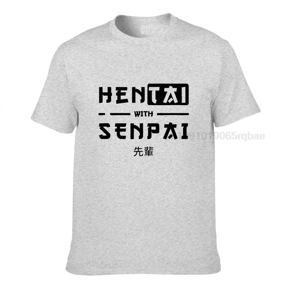 Japanese Senpai Tshirt Harajuku Streetwear Anime Design Cool Gifts For Teenager Cotton Eu Size Aesthetic Camisas