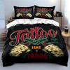 Crossed razors and fists. Bedding sets Duvet cover sets Duvet covers Pillowcases(1*Duvet Cover 2*Pillowcases without duvet insert)