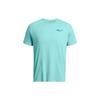 Футболка с коротким рукавом и круглым вырезом с принтом, мужская, цвет Coastal-Blue 1382907-482
