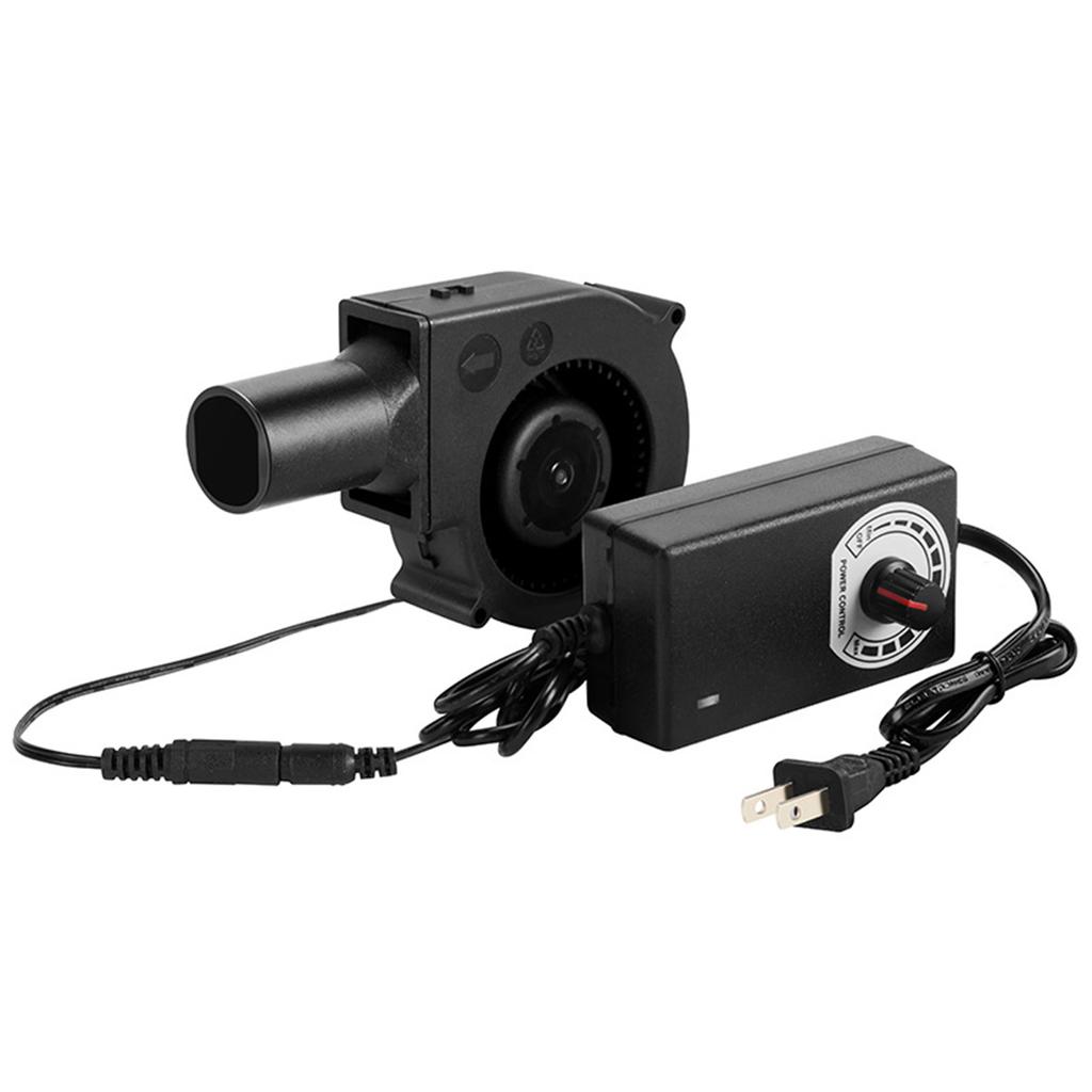 Вентилятор воздуходувка 12 В 9733 Центробежный вентилятор с регулятором скорости для вытяжки и охлаждения в 3D-принтере, грилях для барбекю