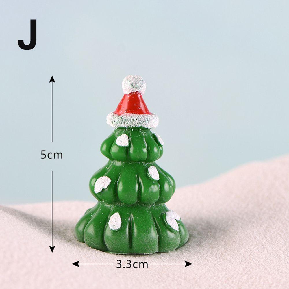 Fairy Garden Decoration Dollhouse Figures Figurines Ornaments Christmas Miniature Micro Landscape