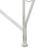 Tree Bench 8 Seat Capacity Ø 160 x 89 cm Antique White Steel Round
