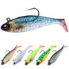 TRUSCEND Jig Lure Fishing Fishing Lure Swim Head Realistic Подходит для соленой и пресной воды Подходит для форели Сибаса Голубой рыбы Сома Испанский