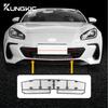 KUNGKIC Сетка от насекомых для автомобиля для Subaru BRZ 2025 2025 2025 2025 Вставка в переднюю решетку Рамка из нержавеющей стали Сетка Аксессуары