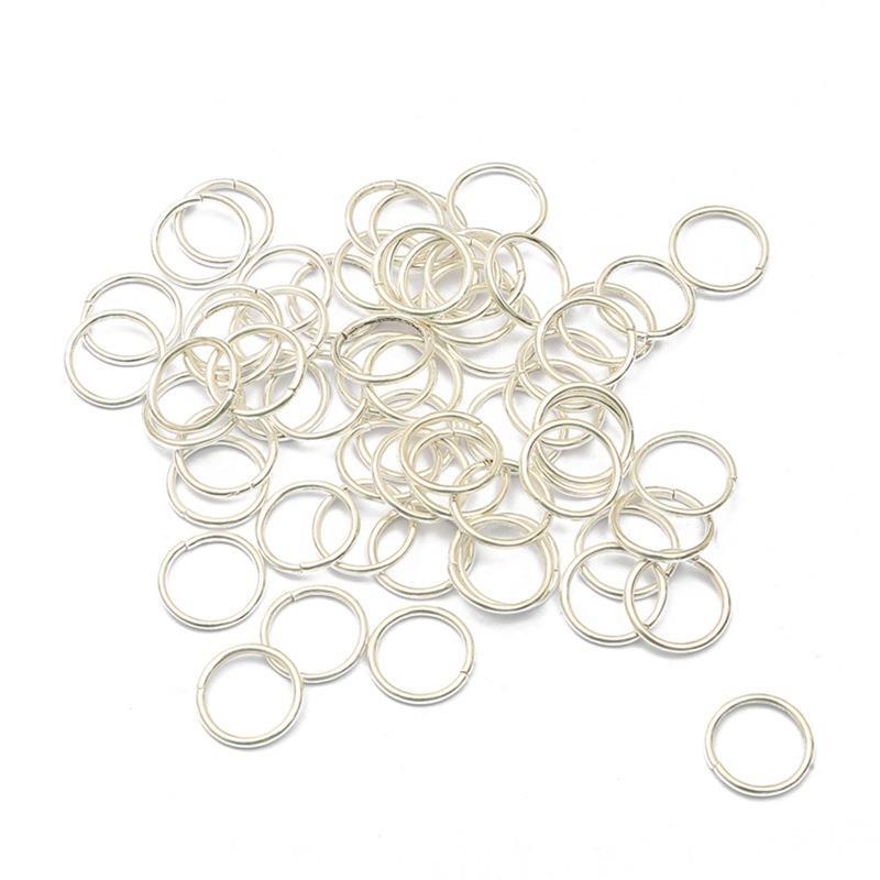 Iron Jump Ring Buckle for DIY Jewelry: Earrings, Bracelets, Necklaces & Pendants