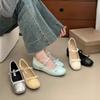 Внутренняя высота увеличивается серебристый светлый рот одинарные туфли женские 2025 новая корейская версия с юбкой нежные сказочные туфли Мэри Джейн на толстой подошве