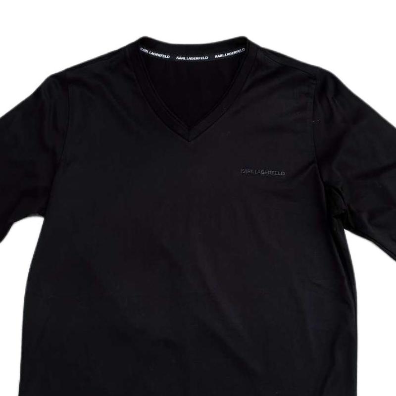 KARL LAGERFELD T Shirt Men's Black 755000 512200 990