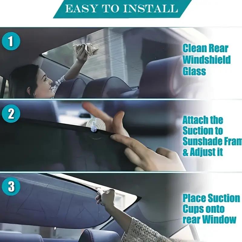 2/4PCS Car Window Sunshade Cover Block For Kids Car Side Window Shade Cling Sunshades Sun Shade Cover Visor Shield Screen Hot