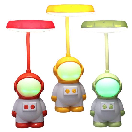 Светодиодная настольная лампа, перезаряжаемая, широкого применения, 3 цвета, полезная для глаз, светодиодная настольная лампа для чтения, украшение стола, товары для дома