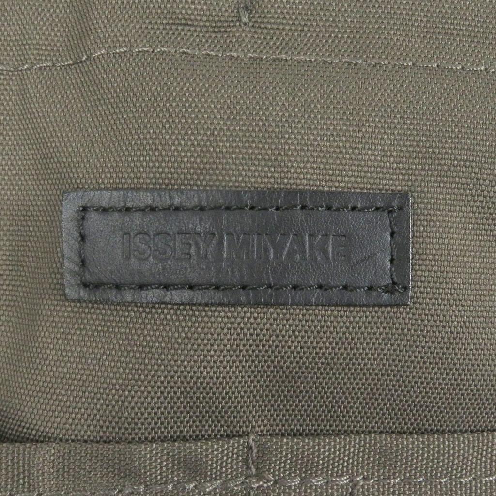 ISSEY MIYAKE MEN Shoulder Bag KASAYA 2WAY Kasa Bag Khaki Used