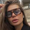 Retro Square Sunglasses Women Men Fashion Designer Vintage Sun Glasses Female Male Shades Punk Outdoors Mirror