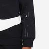 Nike Свитшот из флиса с круглым вырезом и длинными рукавами в стиле колор-блок для детей, черный DR5585-010