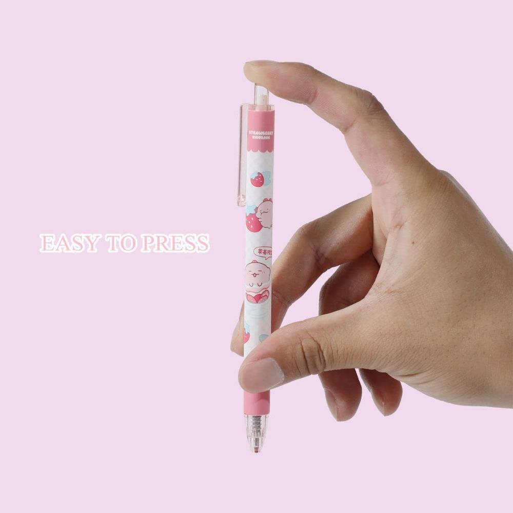 Гелевые ручки с черными чернилами, 0,5 мм, подарки для офиса