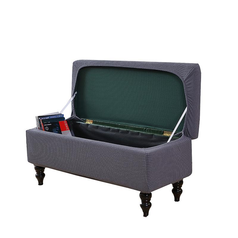 Эластичный шейкер, бархатный чехол на табурет для хранения, чехол для подставки для ног, чехол для дивана, чехол для подставки для ног с прорезями для стула