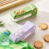 Перезаряжаемый мини-запайщик для продуктов со скрытым резаком Портативная машина для запайки пластиковых пакетов Ручной запайщик пакетов для закусок специй