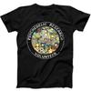 230 Gsm 100% Cotton Psychedelic Research Volunteer Terence Mckenna Mushroom Gift Tee Black T Shirt B2