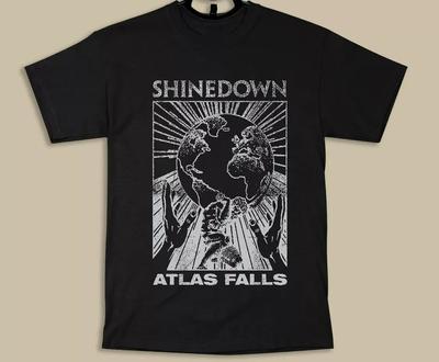 Vintage Style Shinedown American Rock Band Atlas Falls Unisex T-Shirt