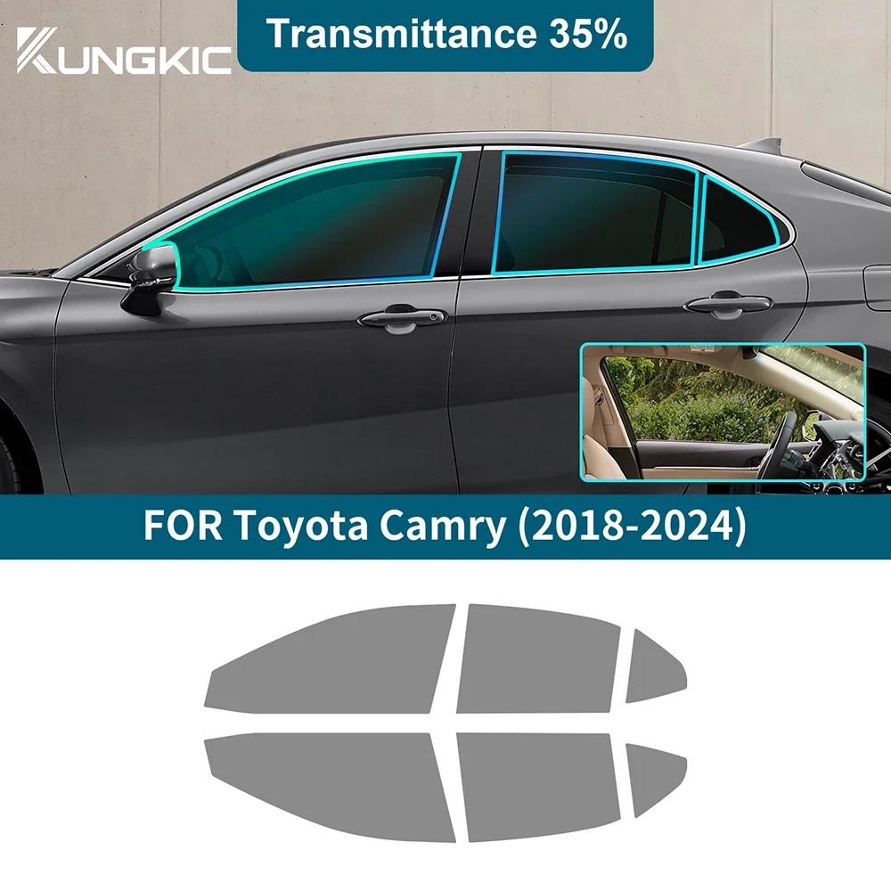 For Toyota Camry XV70 2018 2019 2020 2021 2022 2023 2024 Solar UV Protection Tint Front Rear Side Window Protective Film