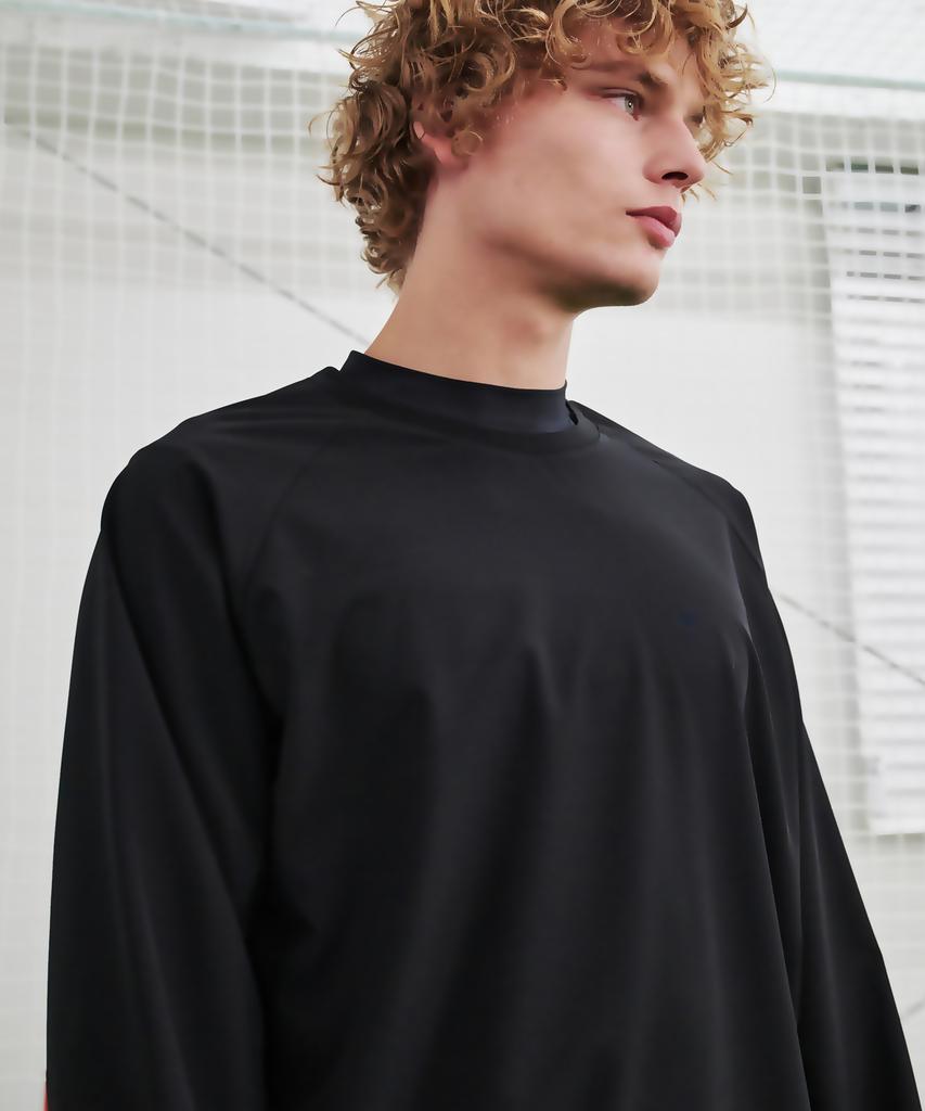 GALEX Essentials Warm-Up Piste Long Sleeve Black Ga4732 Bk