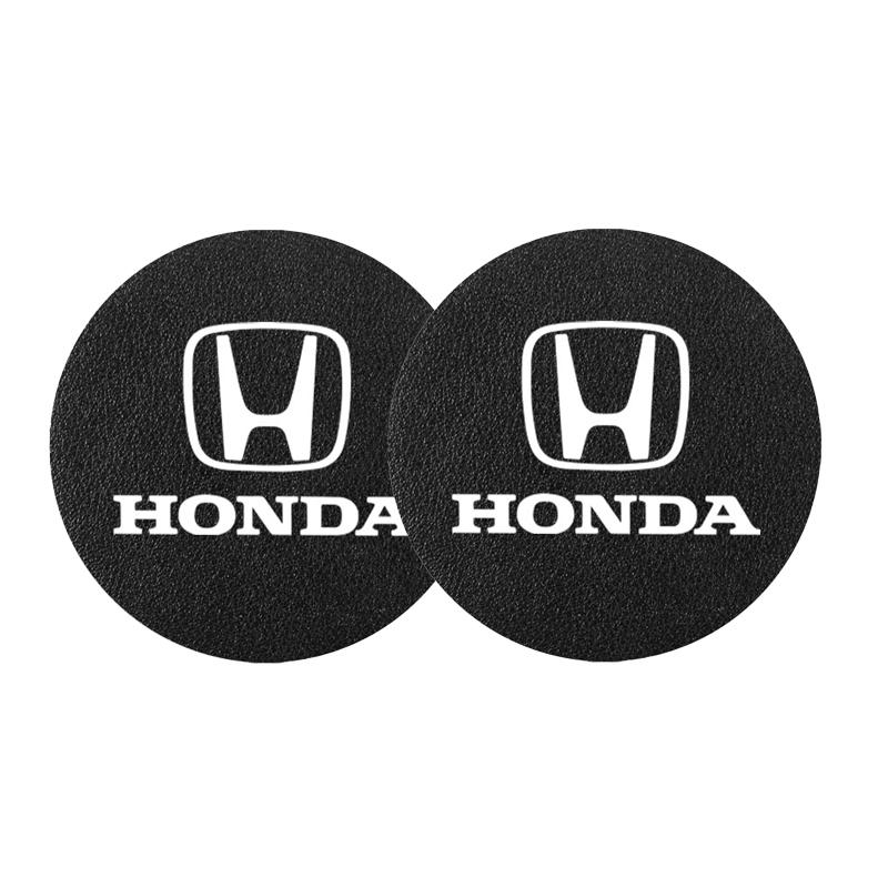 AQU3 Honda Car Cup Holder Mat Exclusive Car Interior Water Cup Mat For Honda Civic FIT Accord Prelude CRV 5th City CRZ CRX Jazz HRV