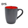 Ceramic Coffee Mug with Colorful Interior Easy-to-Clean Handle Tea Cup 16 OZ Matte Beverage Cup for Latte Tea Cappuccino