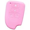 Силиконовый чехол для смарт-ключа IKT для автомобилей Toyota, 4 кнопки, светло-розовый/HiAce 200 Series