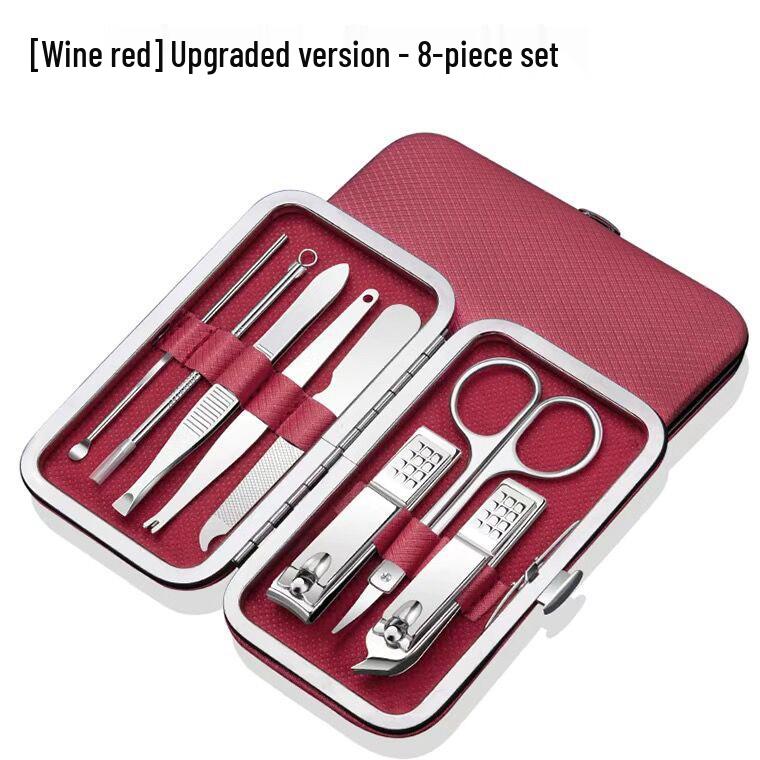 Премиальный набор кусачек для ногтей, устойчивый к смазыванию и брызгам, для мужчин и женщин