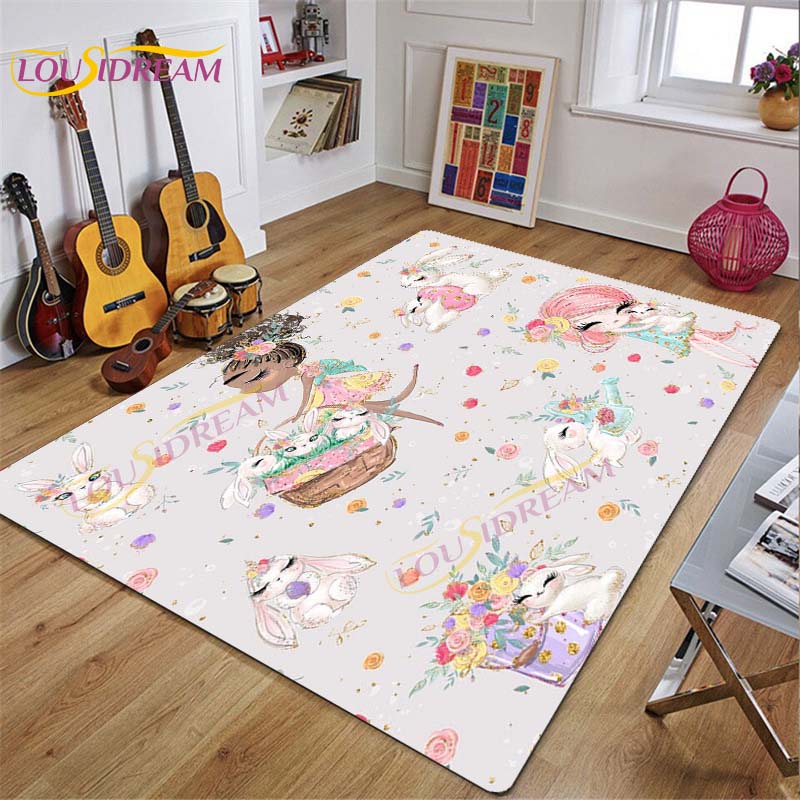 Ковер для балерины, ковер с рисунком балерины для девочек, розовые коврики для гостиной, спальни, декор для детской комнаты, декор для детской, подарок