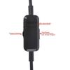 Обновленный портативный кабель для наушников Beyerdynamic MMX300 Черная оплетка ПУ-провод Вспомогательный кабель